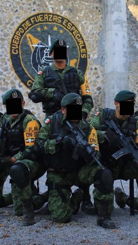 Cuerpo De Fuerzas Especiales 🇲🇽 Fuerzas Especiales De Mexico Fuerzas Armadas De Mexico