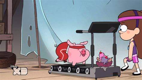 Gravity Falls Waddles The Jog Hog Official Disney Xd Uk Hd Youtube