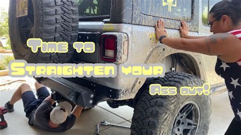 Aligning Your Jeep Rear End Simple And Easy Method Youtube