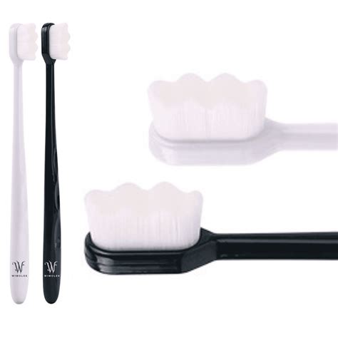 wimolek extra soft nano toothbrush for sensitive gums and teeth 20 000 ultra soft white wave