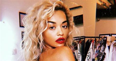 Rita Ora Drops Jaws With Heart Racing Topless Reveal Daily Star