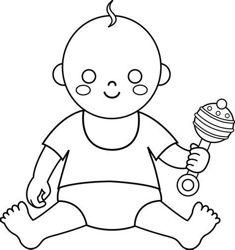 Child Outline Clipart Free Download On Clipartmag