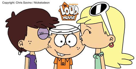 The Loud House Hugs And Kiss At Lincoln Cartoons Nickelodeon And