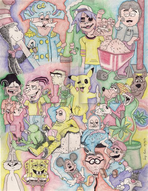 Maybe you would like to learn more about one of these? Original 18x24 420 Stoner Weed Marijuana Cartoon