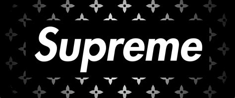 Supreme Wallpaper 4k Logo Black Background