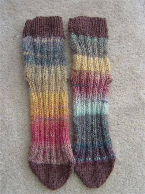 Blue or color of your choice 4 double pointed knitting needles no. Two at a time tube knitted tube socks on two needles ...
