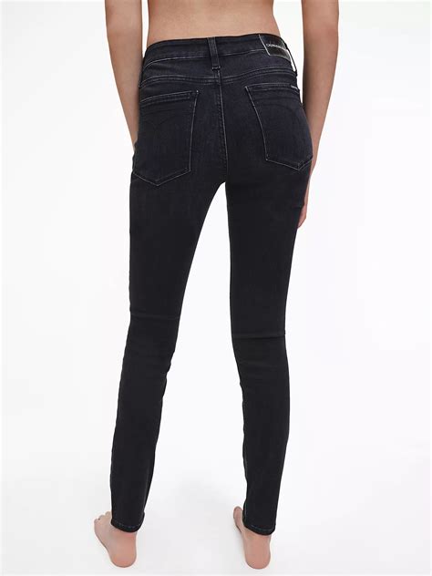 Calvin Klein Mid Rise Skinny Jeans At John Lewis And Partners