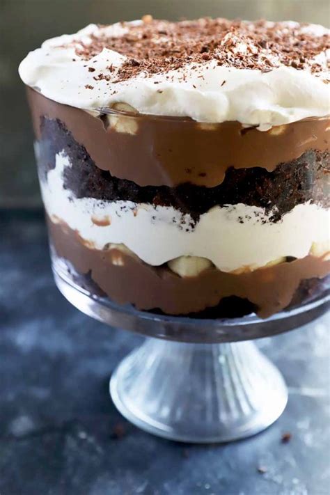 Chocolate Trifle With Bananas And Whipped Cream Recipe Foodal My Xxx Hot Girl