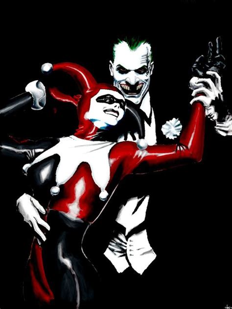 Alex Ross Joker And Harley By Lorredelious On Deviantart