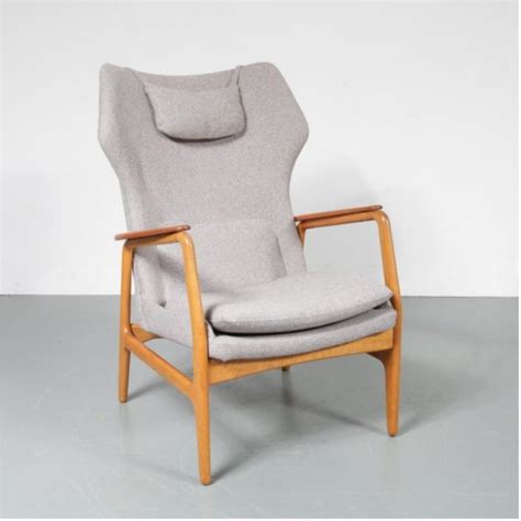 Set Of Two Easy Chairs By Aksel Bender Madsen For Bovenkamp Circa 1950