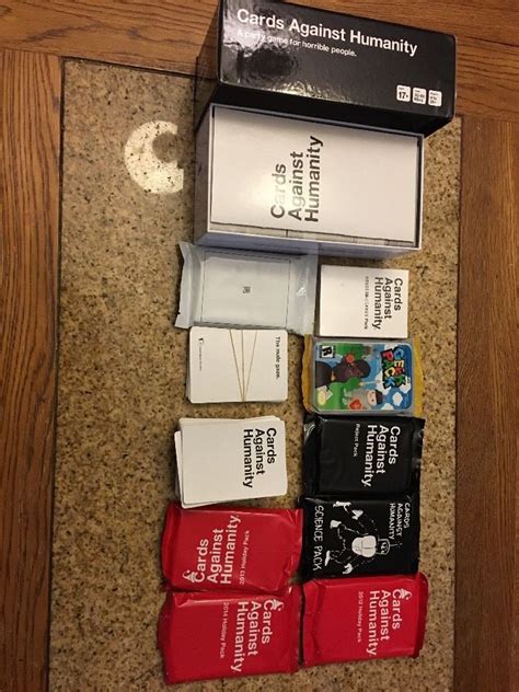 All perks, plus these exclusive packs. Cards Against Humanity Base Pack plus many Expansions #CardsAgainstHumanity | Cards against ...