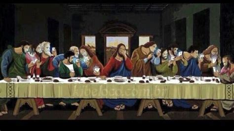 The Last Supper Last Supper Art Parody Classical Art Memes