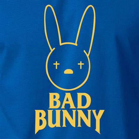 Bad Bunny Logo T Shirt Reggaeton Latin Hip Hop Puerto Rico Rican Rap
