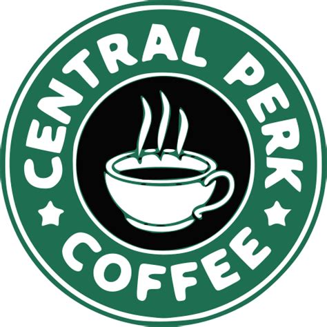Central Perk Logo Png Png Image Collection