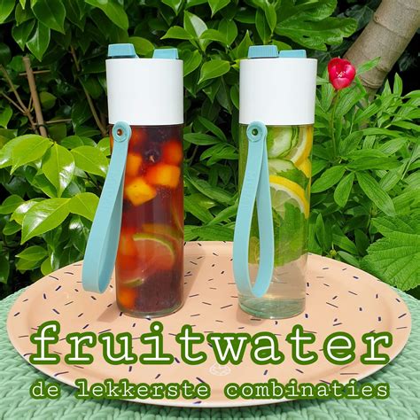 Zelfgemaakt fruitwater de lekkerste combinaties