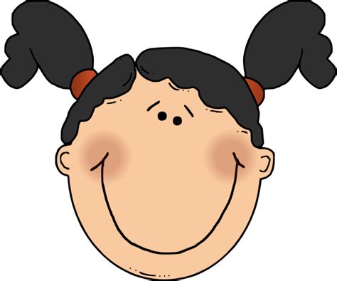 Girl Cartoon Character Head Clipart Best