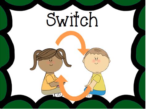 Switch With A Partner Clip Art Library