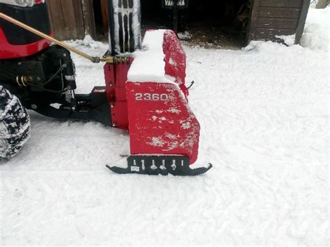 Massey 2360 Snowblower Attachment Snow Blower Skids