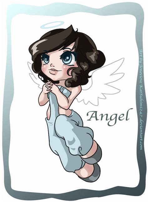 Chibi Angel By Jenbroomall On Deviantart