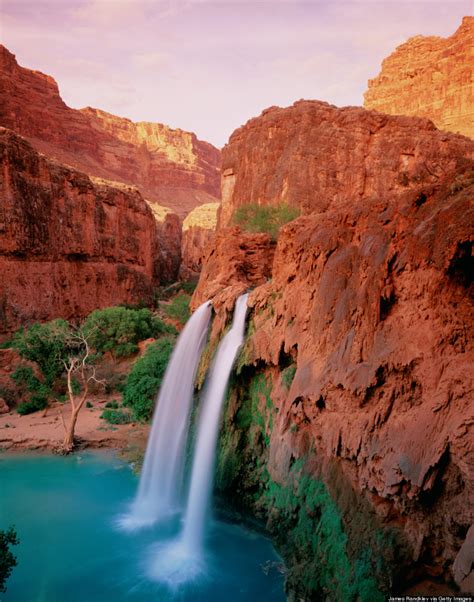 There Are Hidden Waterfalls In The Grand Canyon Huffpost Life