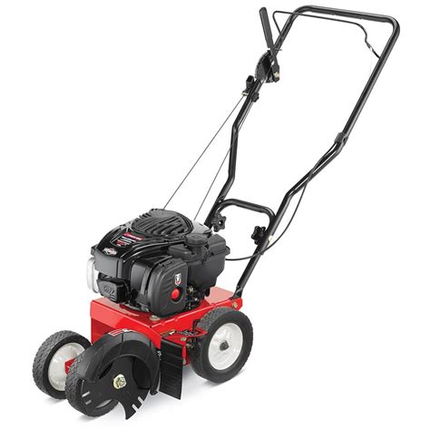 I have had this edger for at least 12 years. Troy-Bilt TB554 140cc 4-Cycle 9-in Gas Lawn Edger at Lowes.com