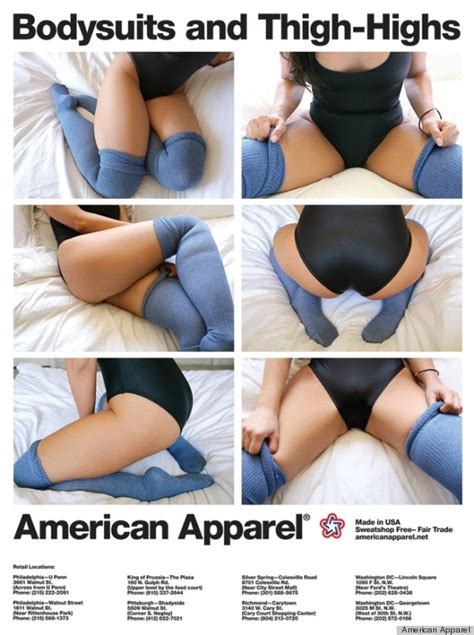 American Apparel Asa On The Outs Again With New Banned Ads Photos Huffpost Life