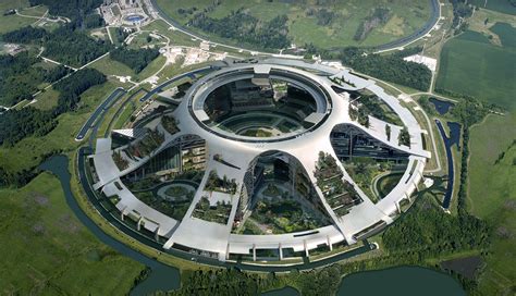 Xandar City Building Concept Art Futuristic Architecture Sci Fi