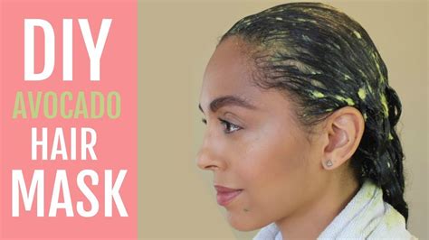 It's now been 7 months since i've cut my hair, and it's been taking a toll on my locks. DIY: AVOCADO HAIR MASK | DISCOCURLSTV - YouTube
