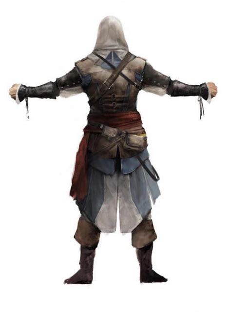 Image Edward Kenway Rear View Concept Assassins Creed Wiki