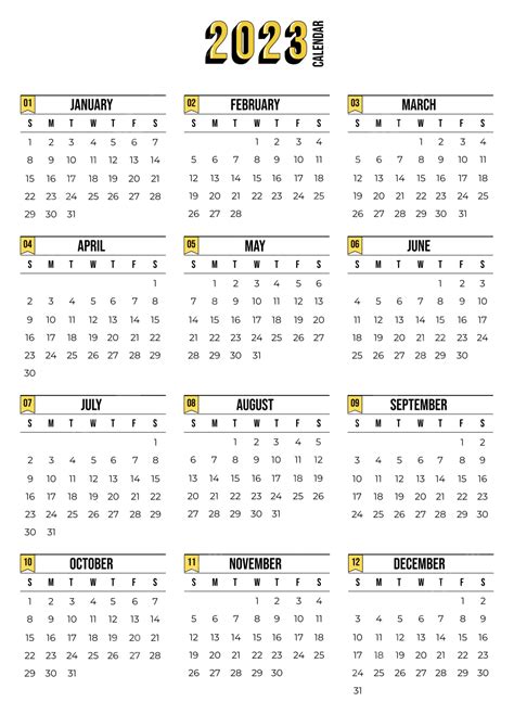 Calendário 2023 Png Vetor 2023 Calendário Imagem Png E Vetor Para
