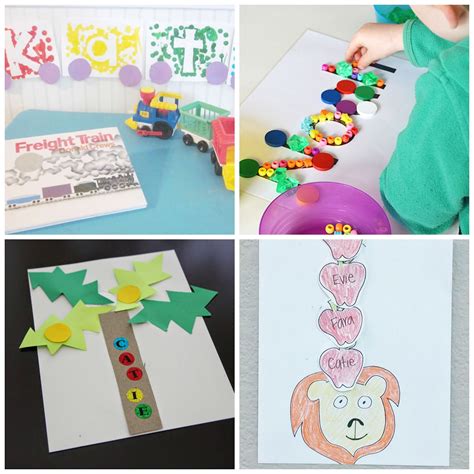 Toddler Approved 15 Name Crafts And Activities For Kids
