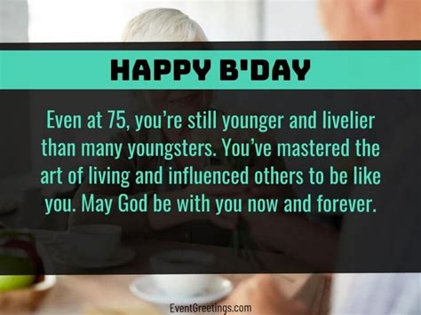 25 Best Happy 75th Birthday Wishes For Dearest One
