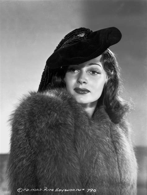 Rita Hayworth Posed In Hat Photo Print Item Varcel698268 Posterazzi