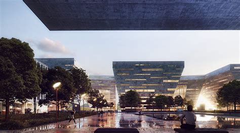 SHL - Nanhai Cultural Center | 3d architectural visualization, Architecture visualization ...