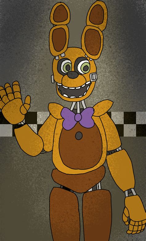 Springbonnie Drawing I Made With My Best Friend First Reddit Post