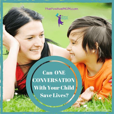 Can One Conversation With Your Child Save Lives