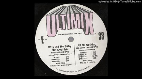 Story of a pop scandal. Milli Vanilli - All Or Nothing (Ultimix Version) - YouTube