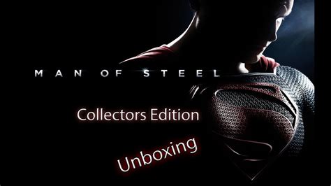 Man Of Steel Ultimate Collectors Edition Unboxing Youtube