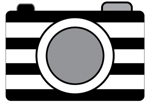 Polaroid Camera Clipart Black And White Clip Art Library