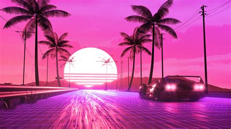 3840x2160 Retro 80s Ride 4k Hd 4k Wallpapers Images