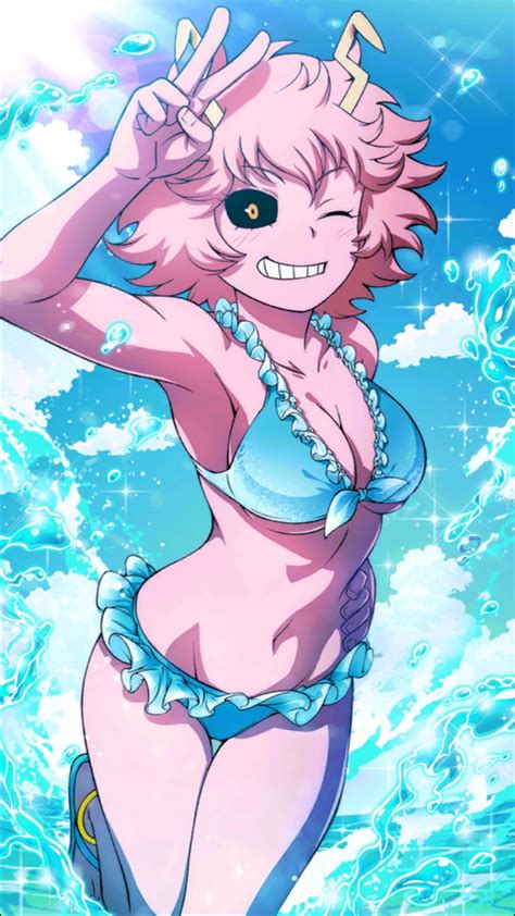 Image Mina Ashido Character Art 5 Smash Tappng Boku No Hero