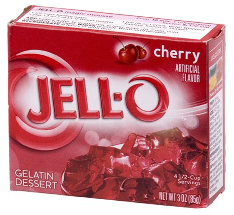 Jell O Cherry Gelatine Dessert 3oz 85g Jello X 2 Packs American Food