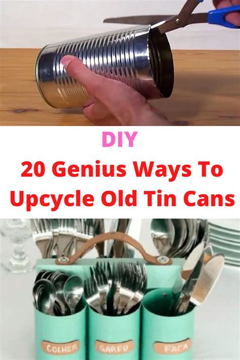 #20 #Genius #Ways #To #Upcycle #Old #Tin #Cans | Diy life ...