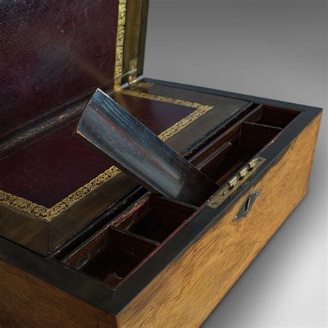 Antiques Atlas Antique Writing Slope English Rosewood C1880