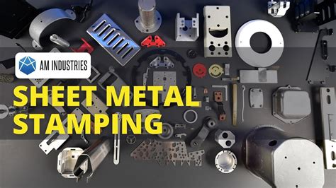 Sheet Metal Stamping Process Step By Step Youtube