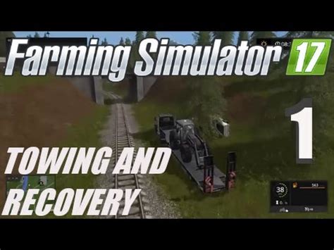 FARMING SIMULATOR 17 GAMEPLAY TOWING AND RECOVERY EP 1 PS4 YouTube