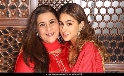 Sara Ali Khans Post For Mommy No 1 Amrita Singh Is Everything