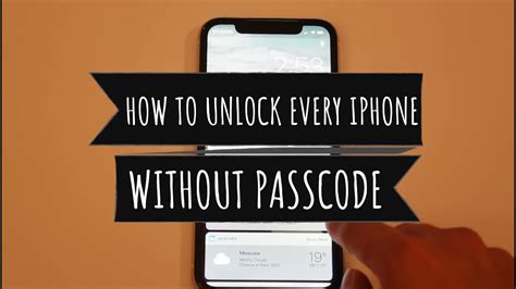 How To Unlock Any Iphone Without The Passcode Secret Iphone Trick