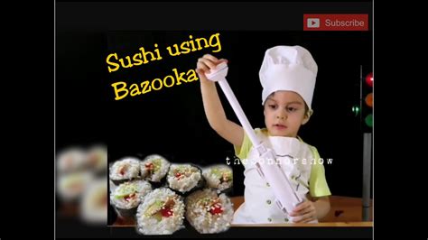 Easy Sushi Sushi Maker Sushi Bazooka Youtube