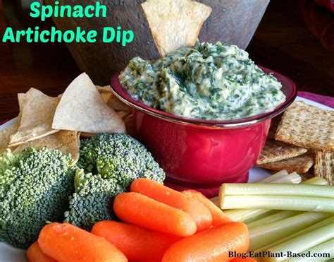 Vegan Spinach Artichoke Dip Eatplant Based Com